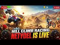 "Non-Stop Fun! Hill Climb Racing Gameplay ⛰️🏁" world record 💪🏿