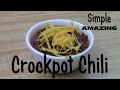 Trim &amp; Tasty Tuesday: Crockpot Chili