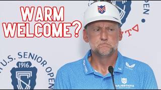 Ian Poulter ADMITS He Wasn t Sure Of His Welcome At The U S Senior Open
