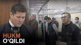 : Nukus voqealari bo'yicha sud hukmi o'qildi