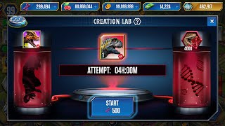 RED HYBRIDS in JURASSIC WORLD THE GAME HERE ALMOST?!!?!?