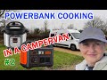 Powerbank cooking in a campervan 2