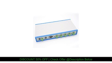 LIMITED OFFER 7-port RS485 hub 5 RS485 ports One RS232 port and one USB port Designed for RS485 sta