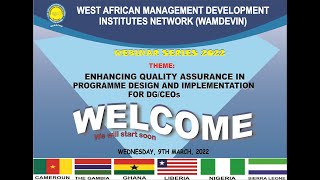 Enhancing Sustainable Cultural Shift for Quality Assurance of Learning Training and Dev. for MDIs.