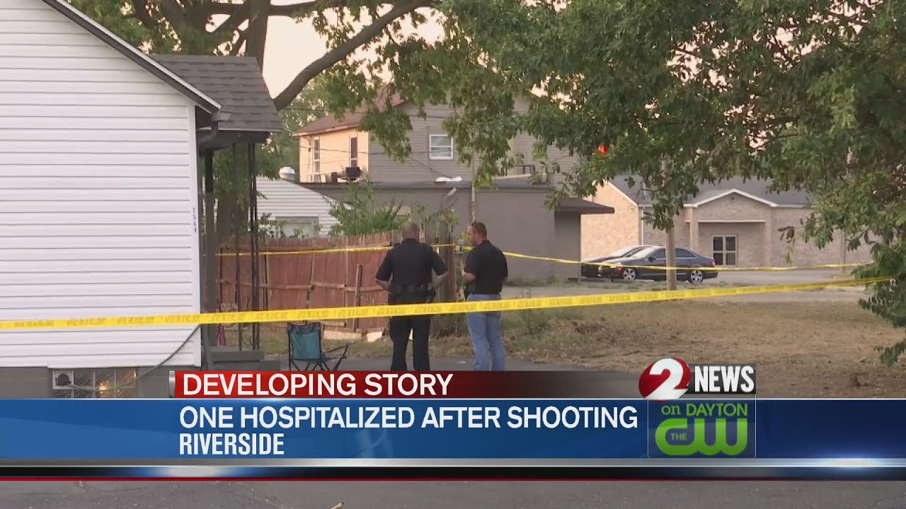 One hospitalized after shooting - YouTube
