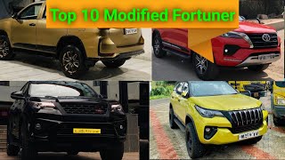 Modified Toyota Fortuner || Top 10 Modified Fortuner Cars in India | Fortuner || Modified Cars