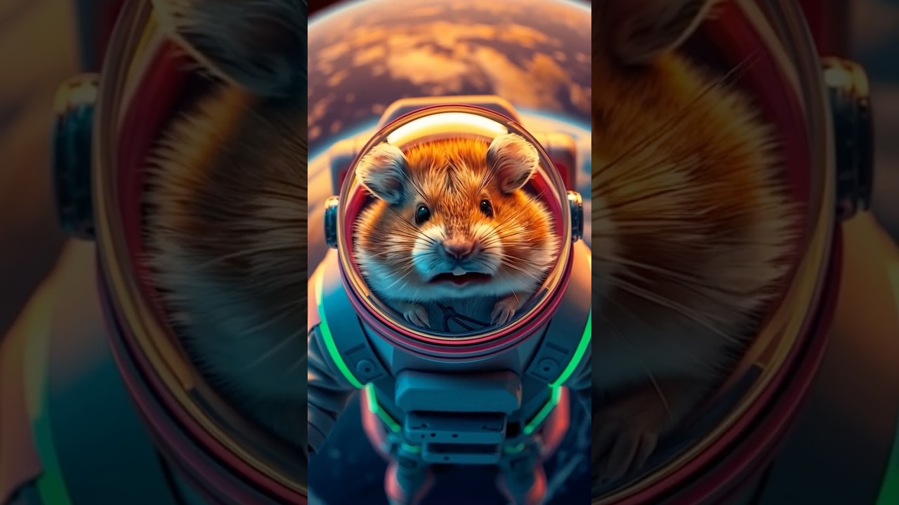 Animal Sci-Fi Mystery: Why Is This Cute Hamster in Space?