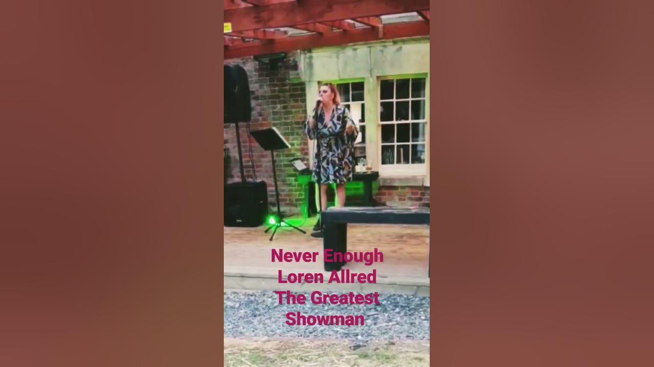 Never Enough by Loren Allred from The Greatest Showman by soulcoverskate #coverartists #neverenough