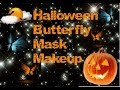 Halloween Butterfly Mask Makeup