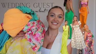 WEDDING GUEST DRESS HAUL &amp; TRY ON!!!! AMAZON, House of Cb, ASOS &amp; more!!!!