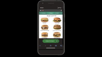 Xina AI Restaurant Voice Ordering Application for Fast Food Restaurants Demonstration