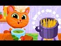 Ресторан Бубу Готовка от шеф повара Bubbu КОТЕНОК БУББУ #1 игровой мультик видео для детей #ИГРУЛЯ