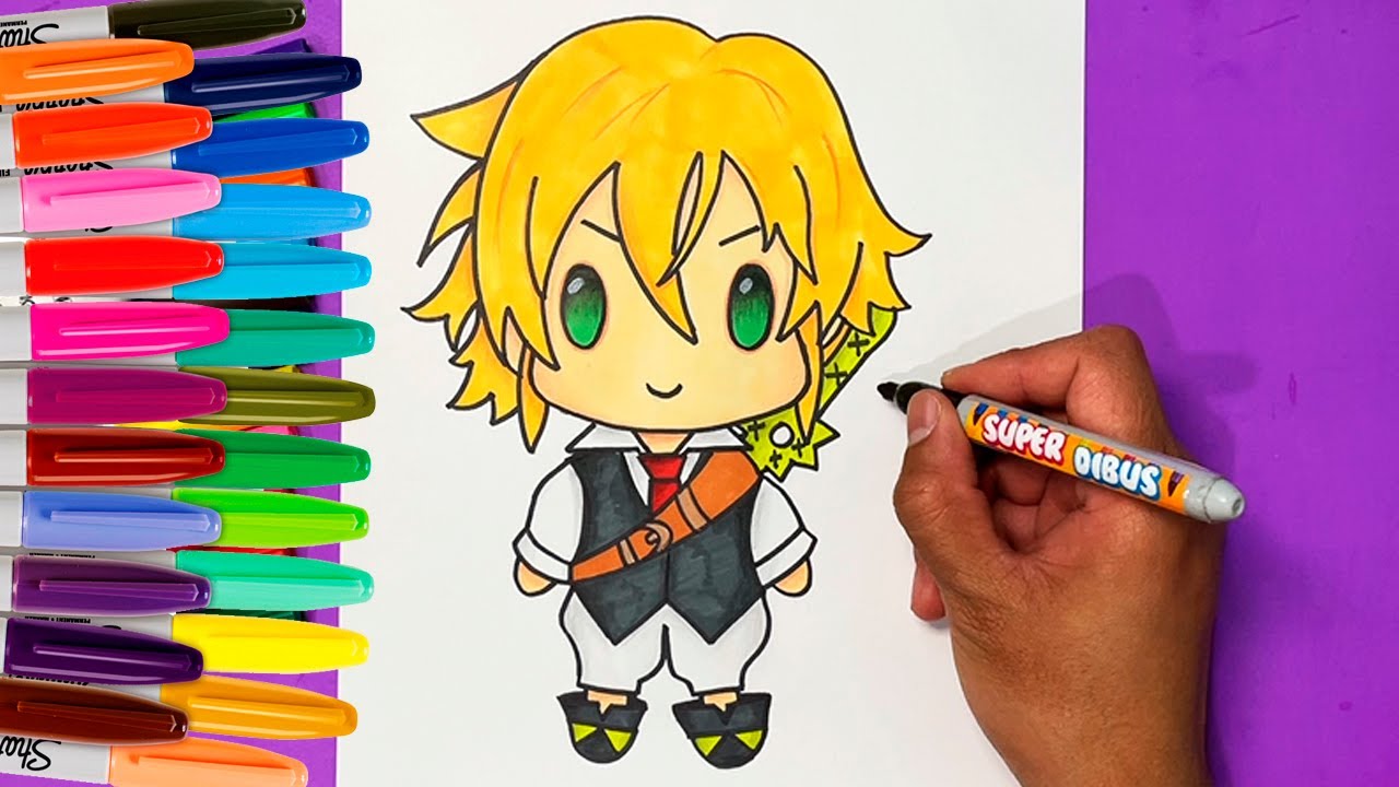 COMO DIBUJAR A MELIODAS DE LOS 7 PECADOS CAPITALES - thptnganamst.edu.vn