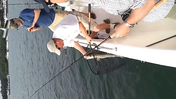 Stacey Carroll's 10 lb Striper - Lanier