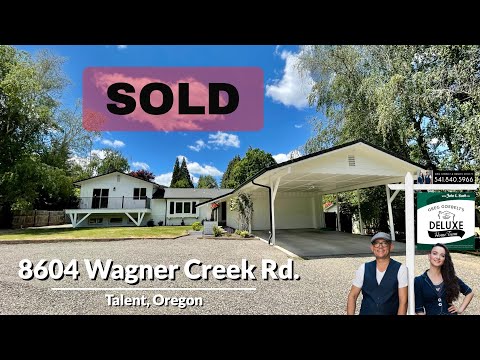 8604 Wagner Creek, Talent, OR home video tour