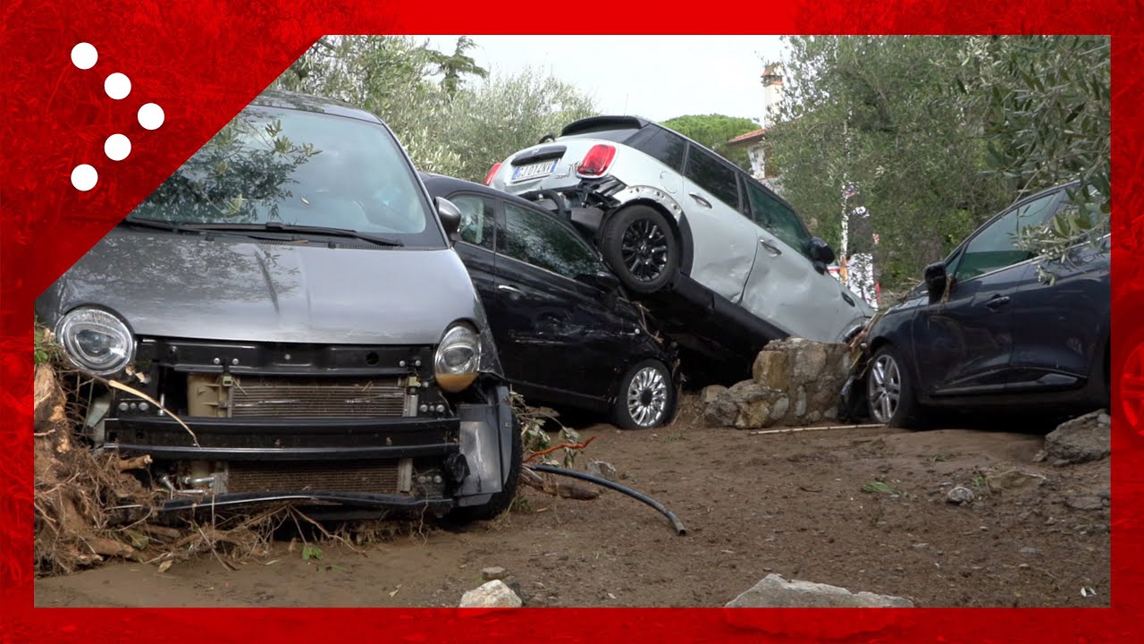 Alluvione a Figline di Prato, il giorno dopo: le auto travolte