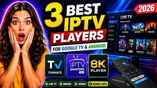 🔥 Top 3 Best IPTV Players for Google TV & Android TV screenshot 1