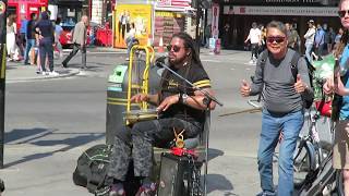 Уличные музыканты в Лондоне/Street musicians in London