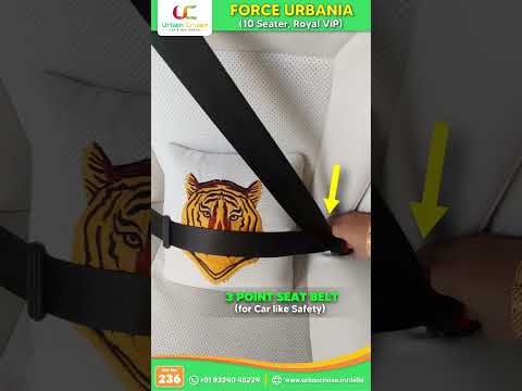 9/10 seater Force Urbania Maharaja Royal VIP from Urban Cruise Delhi #forceurbania