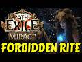 3 28 Path Of Exile Occultist Cyclone Coc Forbidden Rite Of Soul Sacrifice Build Guide