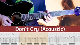 PDF Sample Guns N' Roses - Don't Cry guitar tab & chords by imanMD.