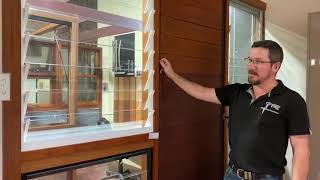 Louvre window options - Showroom walkthrough - ALLKIND Joinery screenshot 3