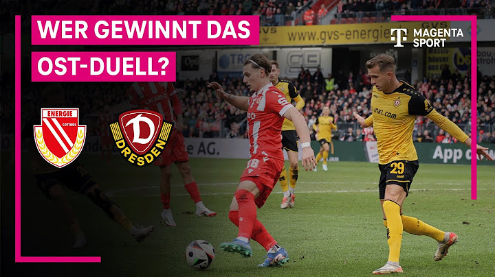 FC Energie Cottbus – SG Dynamo Dresden, Highlights mit Live-Kommentar | 3. Liga | MAGENTA SPORT