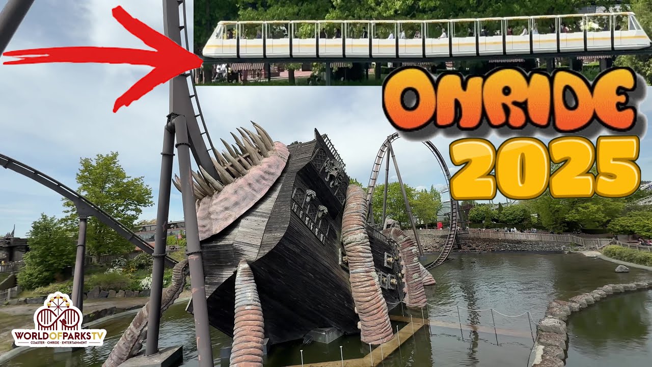 Heide Park 2025 - Monorail Onride (Video) Heidepark 2025 - Parkvideo - Heide Park Alle Attraktionen