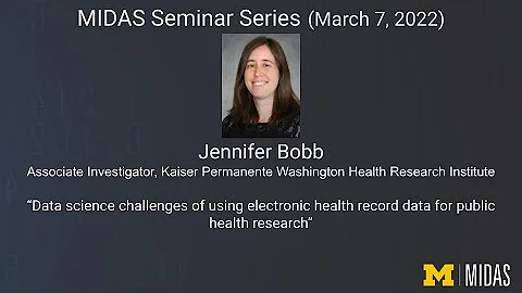 Jennifer Bobb, Data science challenges of using EH...