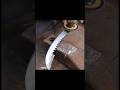 Forging A Mini Sword From A Bike Sprocket Shorts Sword Blacksmith Ajoykumarsarma 