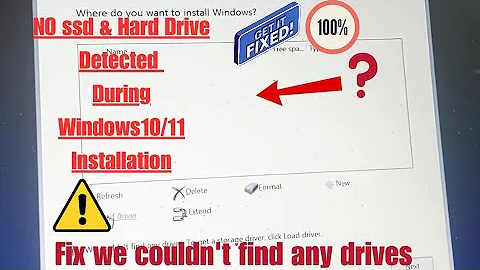 Hard Drive Not Showing During Windows 10 11 Installation | Hard Drive Partition  @supertechlrc