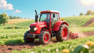 Boom Farm Tractor 🚜💥 Fun Farm Song for Kids | Tractor Learning Nursery Rhyme