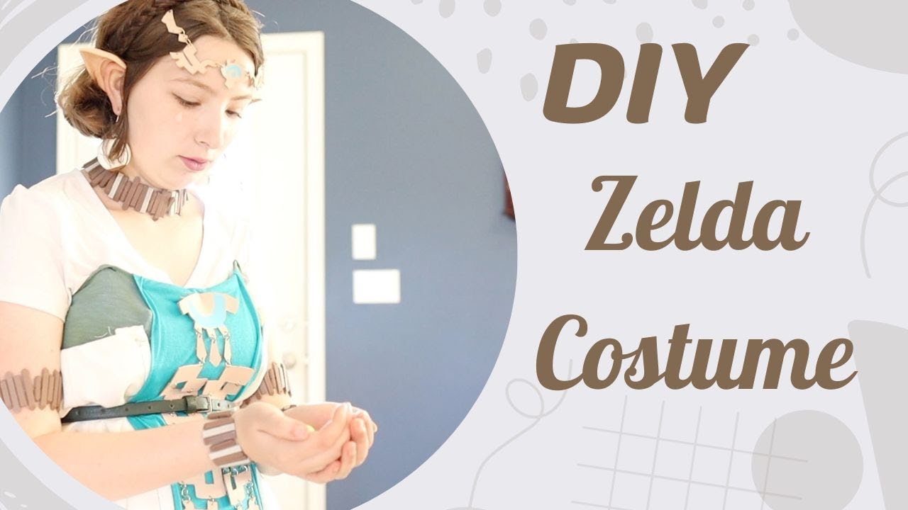 open lace back dress Princess Zelda Costume TOTK Zelda Zonai Dress Cosplay Costume Easy Version, XXL / Full Set(without Wigs&Elf Ear)