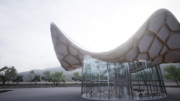 Organic Pavilion | UE5 ArchViz