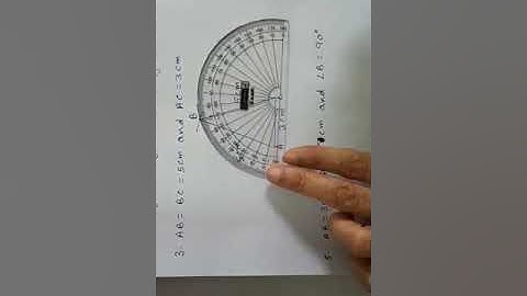 Chapter 26 - Construction of Triangles - Standard 6th ICSE