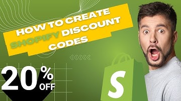 How to Create Discount Codes Shopify