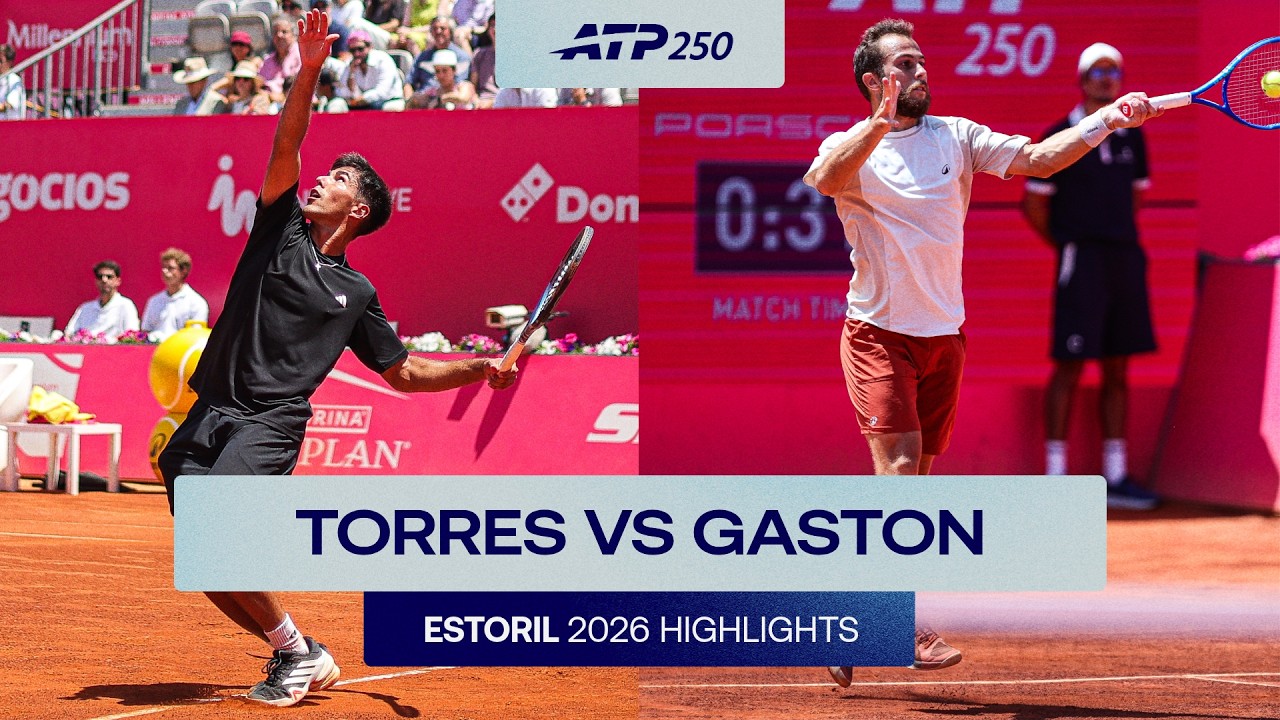 Tiago Torres vs Hugo Gaston Highlights | Estoril 2026 Quarter-Finals