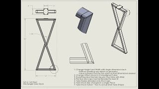 Real World Cad Challenge   Offset Table Leg   Step 10   Technique for dimensioning to the true size