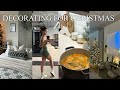 Decorating for christmas vlog  target soup szn chill nights vitamin routine gym vlogmas