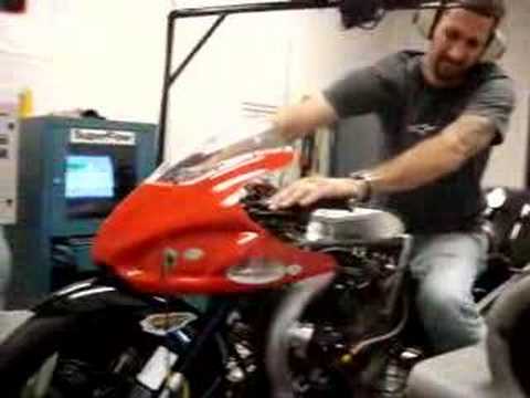 Alva Davis Turbo Hayabusa Funnybike Dyno 316 HP 15...
