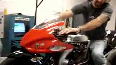 Alva Davis Turbo Hayabusa Funnybike Dyno 316 HP 15...