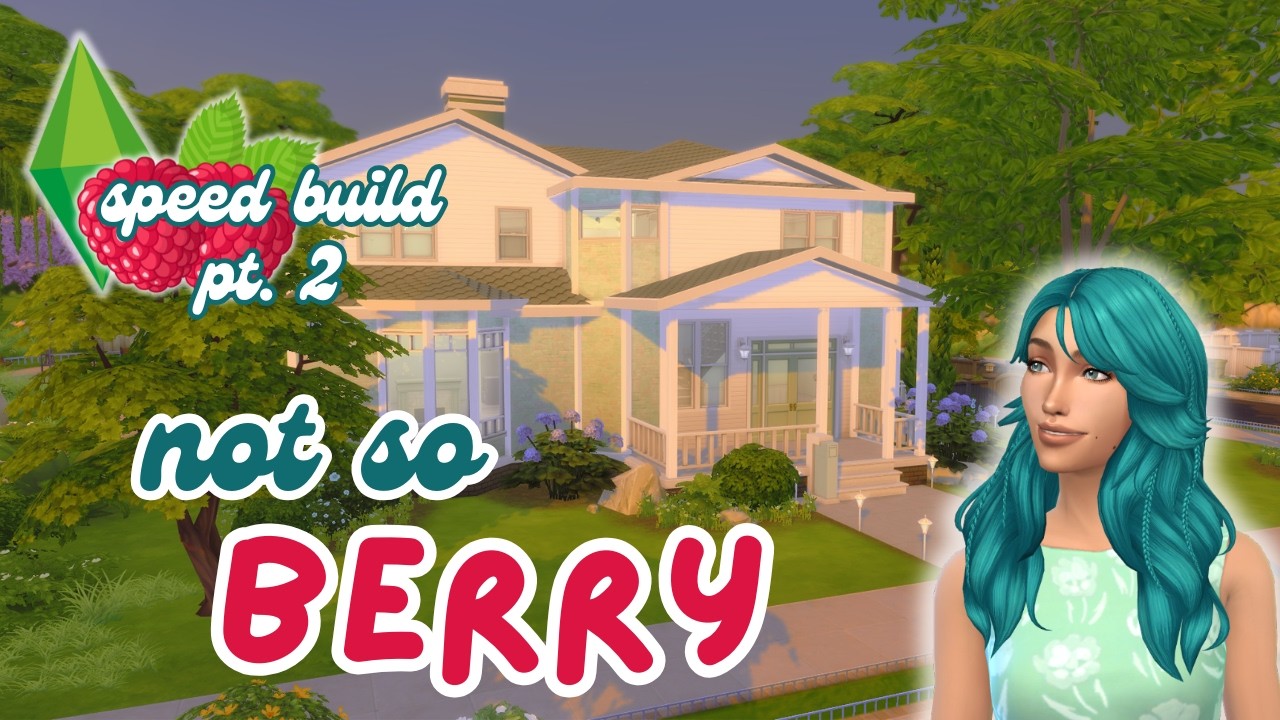 💚Minty Home🏡 || Not So Berry || Speed Build Part 2