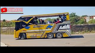 Odong Odong Bus tronton yang Viral ❗ Aden Jaya Trans🤘🤘