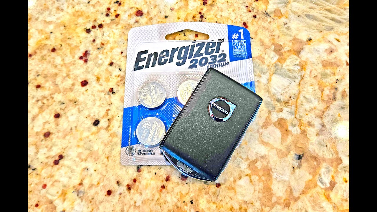 Volvo Key Fob Battery Replacement XC40 XC60 XC90 S60 V60 V90 How to