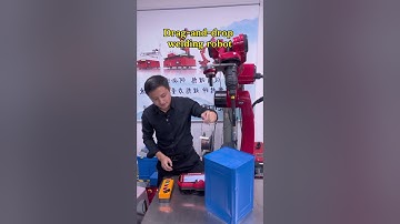 A welding robot that can learn programming in 1 minute #welding robot #industrial robot #spraying