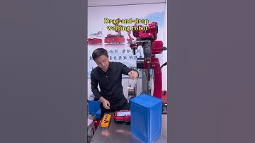 A welding robot that can learn programming in 1 minute #welding robot #industrial robot #spraying
