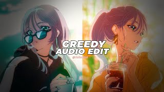 greedy - tate mcrae [edit audio]