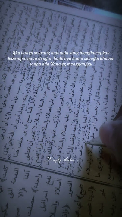 #gombalan versi #nahwu #shorof