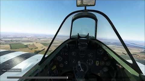 IL-2 Sturmovik Spitfire V Approach and Landing Demo