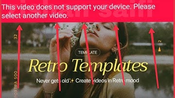 VITA App Fix This video does not support your device. Please select another video. Problem Solve